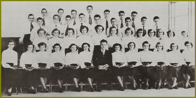 Elim Bible School Choir 1951-52