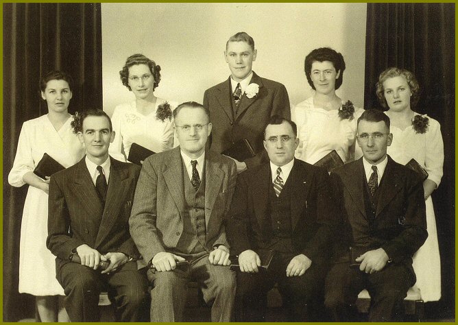 Graduating Class Yarrow Elim Bible School 1947-48