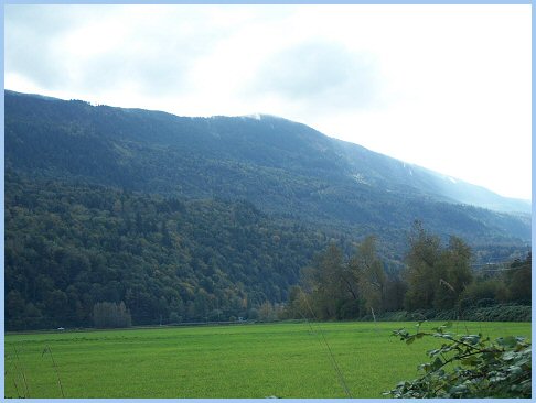 Vedder Mountain from Lumsden Road - Knox Farm Field
