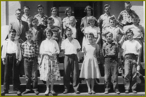Grade Seven Class (1957-58)