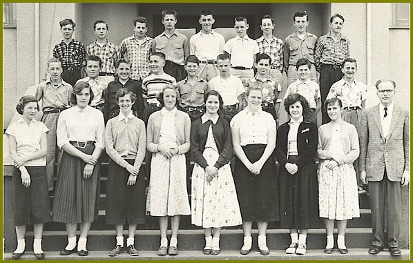 Grade Eight Class (1955-56)