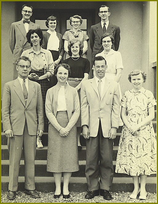 Yarrow School Teachers, 1956-57