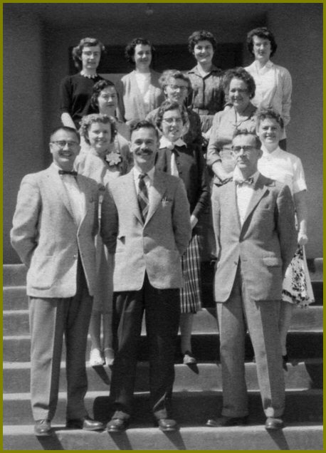 Yarrow School Teachers, 1958-59
