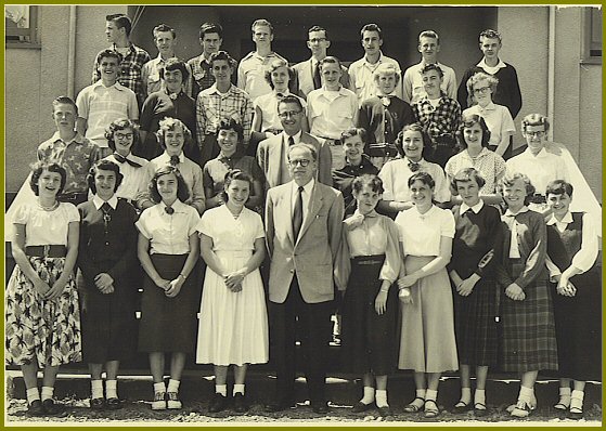 Grade Nine Class (1954-55)