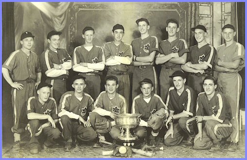 Provincial Softball Champions - 1951