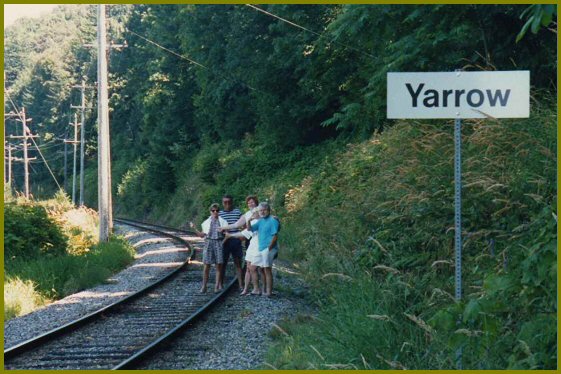 Yarrow Station, Yarrow B.C.